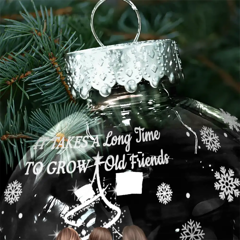 Grow An Old Friend - Personalized Ball Ornament