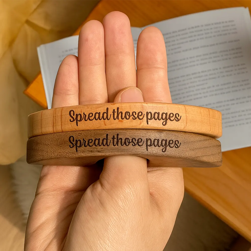 Spread Those Pages - Personalized Book Page Holder