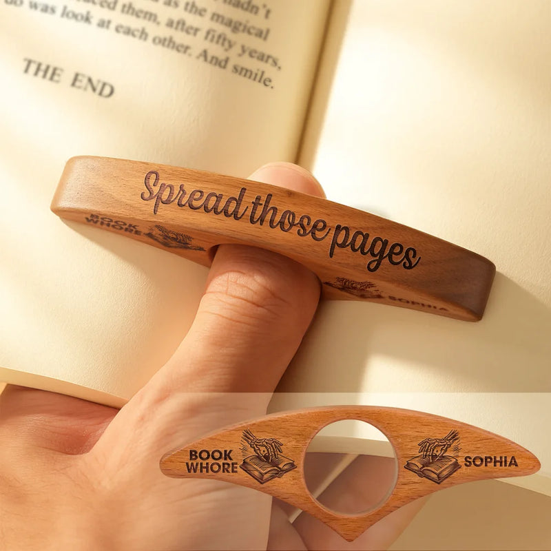 Spread Those Pages - Personalized Book Page Holder