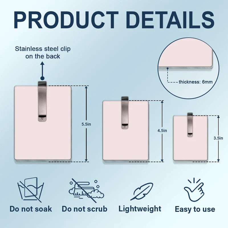 Custom Photo In Case I Don't Say It Enough Couple - Personalized Custom Shaped Acrylic Car Visor Clip