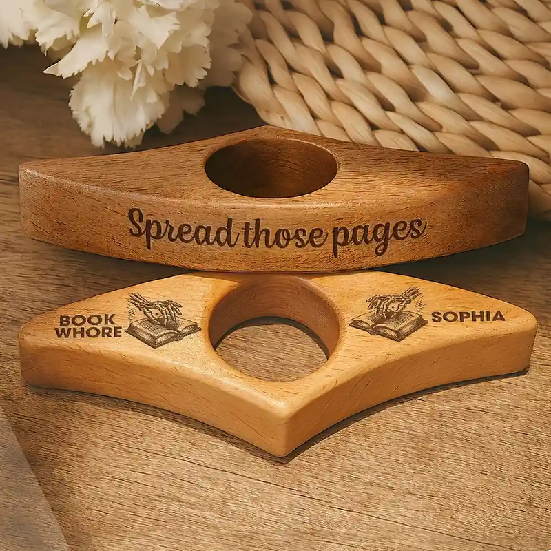 Spread Those Pages - Personalized Book Page Holder